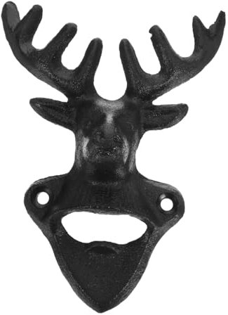 BEBEMOKO Abridor De Botellas De Pared Para Vino y Refrescos Diseño Vintage Práctico Para Cocina y Bar Resistente Al Desgaste