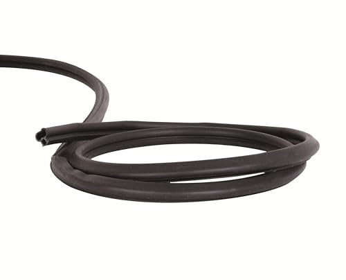 STORMGUARD 21SR3970020B UPVC Replacement Door and Window Rubber Seal - Black, 20 meters