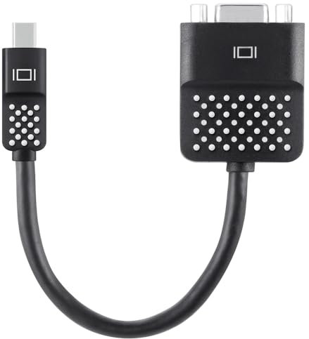Belkin Adaptateur Mini DisplayPort vers VGA - Noir
