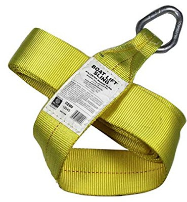 BH-USA Boat Lift Sling, Yellow, 4 x 12'