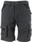 Apache Workwear Men's Work Shorts | APKHT Cargo Holster Pocket Shorts | Grey/Black 34 Waist | Rip-Stop polycotton durable material | Low Rise Comfort Waist | Side cargo pocket and large phone pocket
