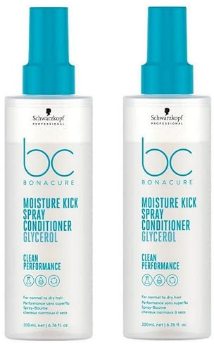 Schwarzkopf Bonacure Moisture Kick Spray Conditioner 200 ml, Duo (2 x 200 ml)