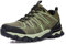 Herren Wanderschuhe wasserdichte Damen Trekking Schuhe Atmungsaktive Arbeits Outdoorschuhe Jungle Berg Kletterschuhe Wanderhalbschuhe Grün EU 38
