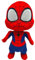 Figura Peluche Personajes Cómics Parodia de Superhéroes Marvel, Harry Potter, Piratas del Caribe, Star Wars, del Historietista Enrique Vegas, 20cm (ESPIDERMAN)