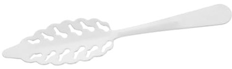 Cabilock cuchara de absenta cuchara con forma de concha gotero de absenta fuente de absenta Acero inoxidable Silver