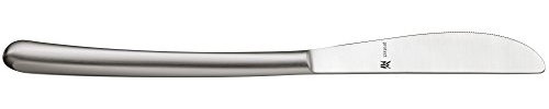 WMF Vision Menümesser 23,2 cm, Hohlheftmesser, Messer mit eingesetzter Klinge, Tafelmesser Cromargan protect, Edelstahl mattiert, kratzbeständig, spülmaschinenfest
