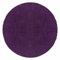 Carpetsale24 Shaggy Hochflor Teppich, 120 cm Rund, Lila, weich, flauschig, modern, einfarbig, Ideal unter Beistelltisch oder im Flur, für Wohnzimmer Schlafzimmer Flur