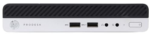 HP ProDesk 400 G3 Mini PC Desktop Computer Intel i5-6500T, 8GB RAM-Speicher, SSD 250GB NVMe Win 10 Pro (Generalüberholt)
