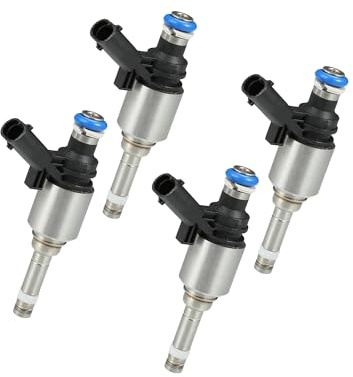 Motoforti Fuel Injector No.06H906036G/06J906036G Fuel Injection Nozzle for VW Golf 2.0 GTI 04-13 for VW Passat B6 B7 Saloon 2.0 TFSI 05-14 Black 4 Pcs Long-lasting