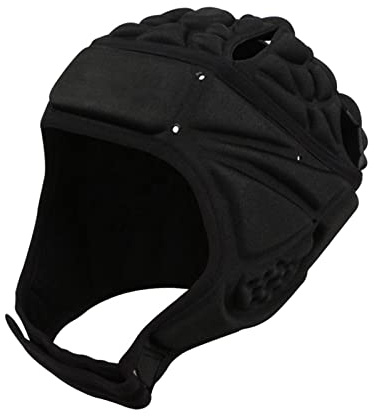 RNXRZANK Rugby Casque Protège Tête Adultes Jeunes Éponge EVA Rembourrée Respirante Réglable pour Sports Collectifs comme Football Skateboard Hockey Convient