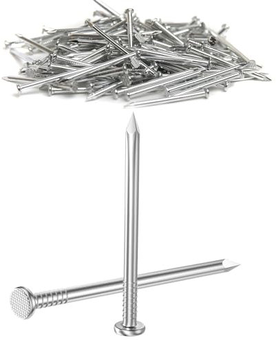 Dayalo 50 chiodi in acciaio da 40 mm, per unghie, in acciaio inox, per lavori in legno, mattoni, intonaco e legno