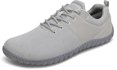 SAGUARO Unisex Zapatos Minimalista Barefoot con Wide Tox Box Cómodas Zapatillas Casual Gr.36-48