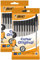 BIC Kugelschreiber Set Cristal Original, in Schwarz, Strichstärke 0,4 mm, 10er Pack, Ideal für das Büro, das Home Office oder die Schule
