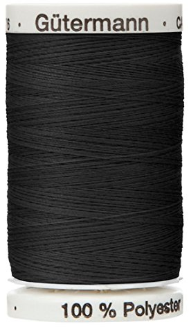 Gutermann - Filo per cucire a punto superiore, in poliestere spesso, extra resistente, per tappezzeria, jeans, punto bottoni in denim (3 x 30 m)