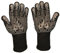Chimsoc Heat and Flame Resistant Protective Gloves for Wood Burning Stoves and BBQs