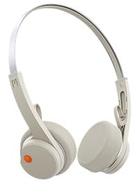 MONDO Freestyle On-Ear Bluetooth Headphones, Greige