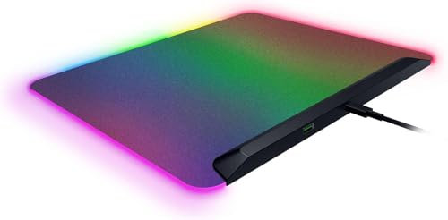 Razer Firefly V2 Pro Phantom Green Edition - Fully Illuminated Gaming Mouse Mat with Chroma RGB (USB 2.0 Port, Micro-Textured Surface, Anti Slip Base) Phantom Green