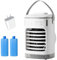 Climatiseur Mobile Petit 900ml,Usb Mini Climatiseur Portable,Climatiseur Mobile Avec Pain De Glace Pour Sac Isotherme,Portable Ventilateur De Climatiseur Silencieux,Pour Maison Et Bureau (Ventilateur)