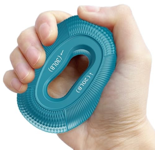 Anneau de préhension pour renforcement des mains, renforcement de la préhension | Anneaux en silicone Grip Trainer,Exerciseur d'-bras, de la poignée de musculation, exercice des doigts po