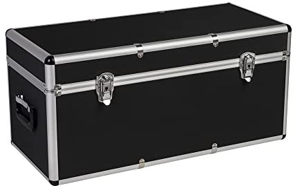 Transportkoffer mit hochwertigem Aluminiumrahmen, stoßfestem ABS Korpus und hochwertigen Metallverschlüssen, abschließbar. (Groß)