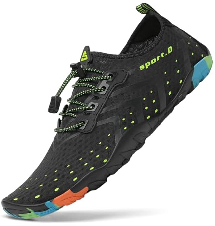 SAGUARO Chaussure Aquatique Homme Chaussures de Natation pour Femmes Chaussures de Plage Chaussures de Yoga Chaussures Antidérapantes à séchage Rapide d'eau Chaussures pour Légère Fitness