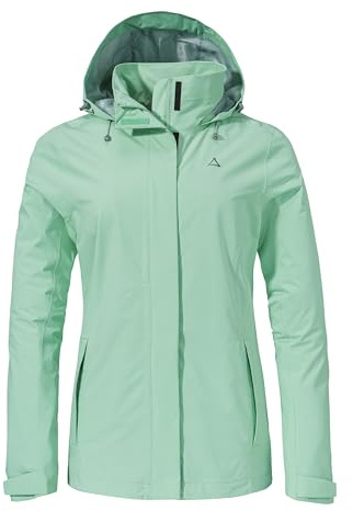 Schöffel Damen Jacket Gmund L, Botanical Sky, 40 EU