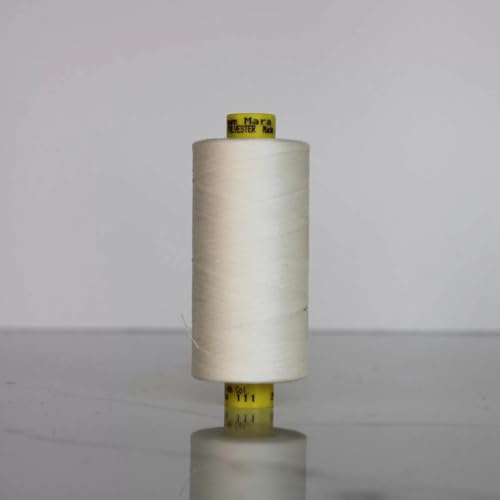 Gutermann Mara 120 All-Purpose Polyester Sewing Thread – 1000m Spool, UV Resistant, Silky Shine, Tear & Abrasion Resistant – Perfect for Sewing Machines or Hand Sewing/Colour-111