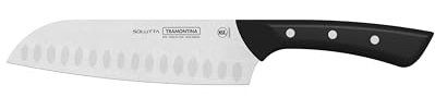 Tramontina Coltello Santoku in acciaio inox Solutta 18 cm