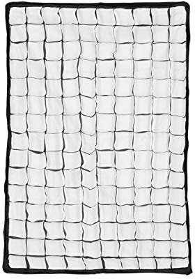 Quadralite Grille nid d'abeille pour boîte à lumière 120 x 80 cm || Grid pour softbox 120 x 80 cm || Photographie Studio Mode Portrait beauté