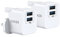 Anker USB Plug Charger, 2-Pack Dual Port 12W Wall Charger, PowerPort mini for iPhone XS/X / 8/8 Plus / 7 / 6S / 6S Plus, iPad, Galaxy Note 5 / Note 4, HTC, Moto, and More