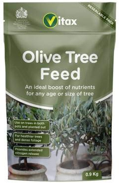 Wolvercroft Garden Centre Vitax - Confezione da 4 mangimi per alberi di ulivo (0,9 kg)