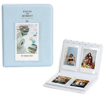 Fotoalbum för Fujifilm Instax Mini 99 12 11 9 8 7 Plus Evo LiPlay Instant Camera Films Tillbehör, Polaroid Snap SnapTouch PIC-300 Z2300 Kodak Smile Printomatic Instant Print 2 x 3 bilder