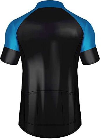 Chickwin Sommer Herren Radtrikot Fahrradtrikot Kurzarm Elastische Fahrradbekleidung Kleidung Fahrrad T Shirt Tops für Männer, Atmungsaktive Cycling Jersey Bekleidung für Radsport Outdoor
