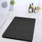 COSYLAND Tapis de Douche Antidérapant 40x60 cm - Tapis de Bain Sécurité Confortable en PVC Luffa - Séchage Rapide avec Trous de Drainage - pour Salle de Bain et Zones Humides - Découpable - Noir
