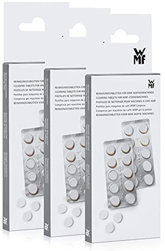 3x WMF Reinigungstabletten für Kaffeespezialitäten Vollautomaten, 20 Tabletten