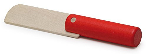 Erzi 15 x 2.5 x 2 cm Pretend Play en bois épicerie Merchandize couteau - Version Anglaise