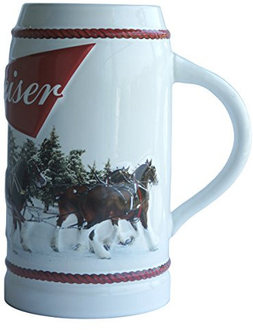 Budweiser 2016 Holiday Stein, 31-ounce