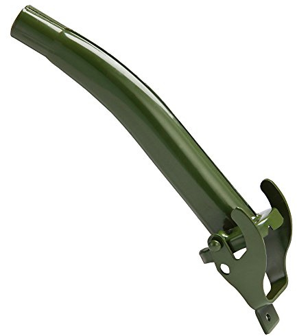 Monzana Beccuccio in Metallo per Taniche di Benzina da 5-10-20 L Boccaglio Aggancio di Sicurezza