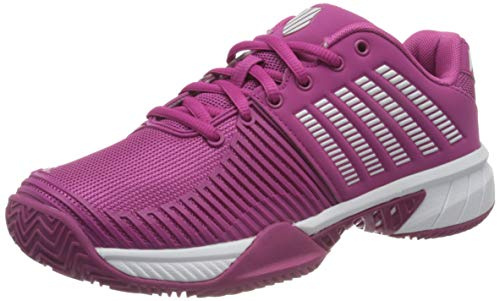 K-Swiss Performance Femme KS Tfw Express Light 2 HB Flower/White Chaussure de Tennis, Fleur De Cactus/Blanc, 38 EU
