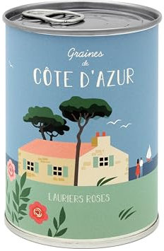 Mauvaises Graines - Kit de Fleurs à Semer en Boîte - Kit de Culture à Offrir comme Cadeau Original Amis Famille Fêtes - Ultra Simple à Utiliser - 100% Fabriqué en France (Yéyé Côte d'Azur)