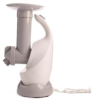 GRFIT heladera Ninja Máquina de Helado for el hogar, máquina de Helado de Cono de Yogur de Fruta casera for niños pequeños Heladera