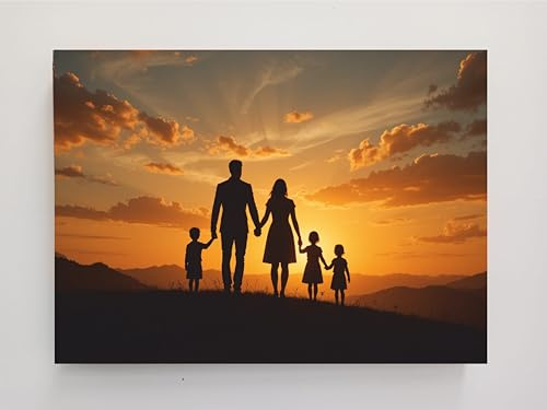 Genérico FOTOLIIENZO - Cuadro personalizado con foto, Lienzo sobre bastidor de madera - Lienzo 60cm X 40cm, opción de impresión en horizontal y vertical