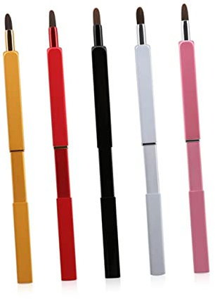 SHERCHPRY Pincel De Labios Pincel De Maquillaje Kit De Herramientas De Maquillaje Aplicador De Lápiz Labial Rosa