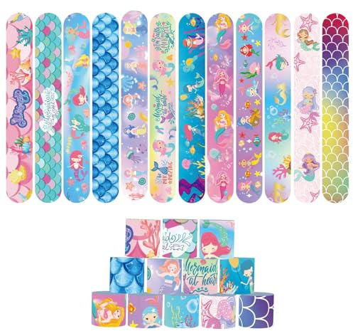 Funalix Lot de 24 bracelets à boucle pour enfants, garçons, filles, cadeaux d'anniversaire (couleurs aléatoires)
