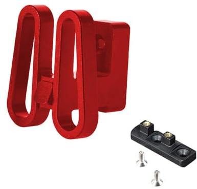 Heoscus Vibrationsdämpfende Fahrrad Gepäckträgerhalterung Aus Aluminiumlegierungen. Schnelle Befestigung Von Fahrradkomponenten. Leichte Struktur. Haltbarkeit. Aluminium Gepäckträgerhalterung Vorne