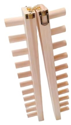 Baoblaze Wooden Knitting Loom Bulky Blanket Loom for Beginners, Easy-to-Use Weaving Tool with Chunky Yarn, DIY Knitting Board for Scarves, Blankets, Rugs, Handmade Craft Supplies