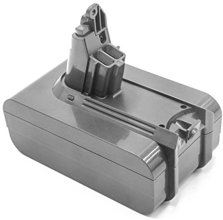 vhbw 1x Akku kompatibel mit Dyson DC74 Animal, DC72, DC74, DC62, DC62 Animal, DC62 Animal Pro Staubsauger Grau (4000 mAh, 21,6 V, Li-Ion)