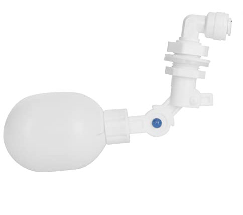 Syrisora Schwimmerventil Mini-Schwimmerventil Schwimmerkugelventil Kunststoff Einstellbares Schwimmerventil Aquarium RO DI Umkehrosmoseanlage