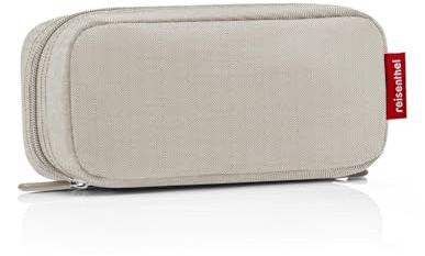 reisenthel multicase - farbenfrohes und modernes Design, Multi-Use-Etui ideal für Kosmetik, Schul- oder Arbeitsutensilien, Couleur:Herringbone Sand