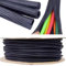Gaine de câble tressée divisée - Gaine de gestion des câbles USB - Noir - 6 mm - 3M_1/4